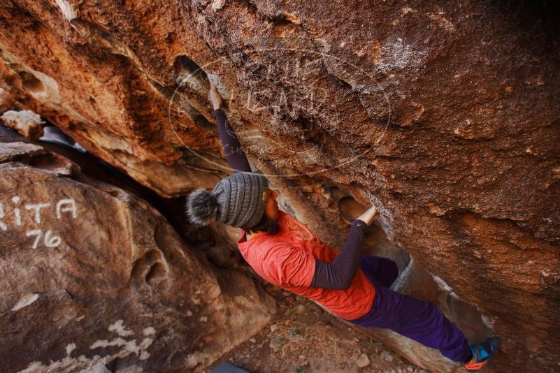 Bouldering in Hueco Tanks on 01/05/2019 with Blue Lizard Climbing and Yoga

Filename: SRM_20190105_1050370.jpg
Aperture: f/4.0
Shutter Speed: 1/200
Body: Canon EOS-1D Mark II
Lens: Canon EF 16-35mm f/2.8 L