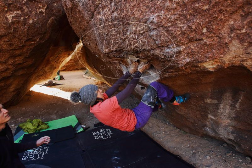 Bouldering in Hueco Tanks on 01/05/2019 with Blue Lizard Climbing and Yoga

Filename: SRM_20190105_1125260.jpg
Aperture: f/4.5
Shutter Speed: 1/200
Body: Canon EOS-1D Mark II
Lens: Canon EF 16-35mm f/2.8 L