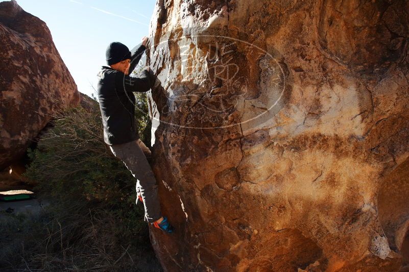 Bouldering in Hueco Tanks on 01/05/2019 with Blue Lizard Climbing and Yoga

Filename: SRM_20190105_1137540.jpg
Aperture: f/5.6
Shutter Speed: 1/250
Body: Canon EOS-1D Mark II
Lens: Canon EF 16-35mm f/2.8 L