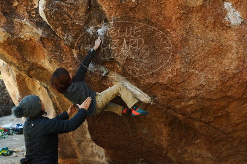 Bouldering in Hueco Tanks on 01/05/2019 with Blue Lizard Climbing and Yoga

Filename: SRM_20190105_1155430.jpg
Aperture: f/4.0
Shutter Speed: 1/250
Body: Canon EOS-1D Mark II
Lens: Canon EF 50mm f/1.8 II