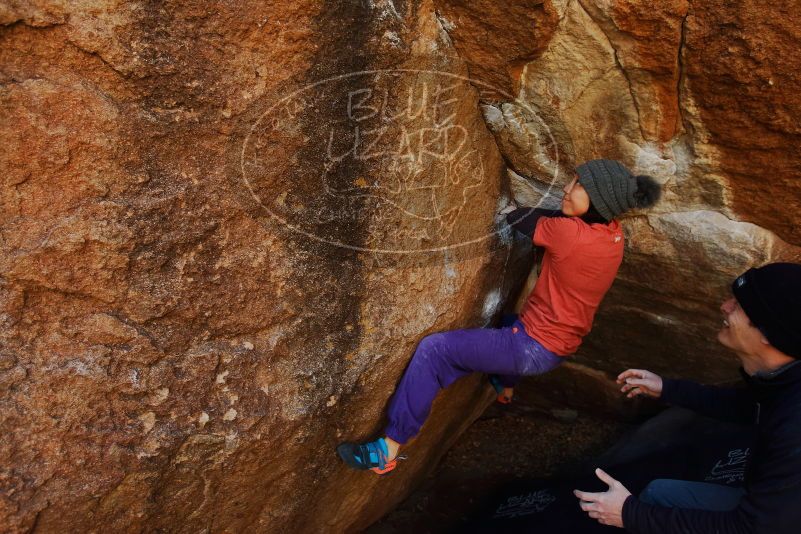 Bouldering in Hueco Tanks on 01/05/2019 with Blue Lizard Climbing and Yoga

Filename: SRM_20190105_1223190.jpg
Aperture: f/4.0
Shutter Speed: 1/200
Body: Canon EOS-1D Mark II
Lens: Canon EF 16-35mm f/2.8 L