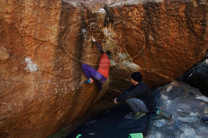 Bouldering in Hueco Tanks on 01/05/2019 with Blue Lizard Climbing and Yoga

Filename: SRM_20190105_1225480.jpg
Aperture: f/4.5
Shutter Speed: 1/200
Body: Canon EOS-1D Mark II
Lens: Canon EF 16-35mm f/2.8 L