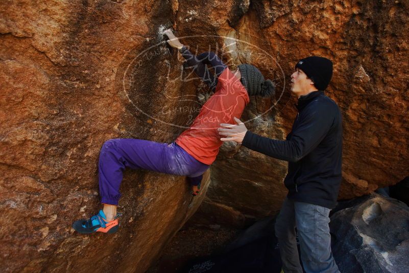 Bouldering in Hueco Tanks on 01/05/2019 with Blue Lizard Climbing and Yoga

Filename: SRM_20190105_1230240.jpg
Aperture: f/4.5
Shutter Speed: 1/200
Body: Canon EOS-1D Mark II
Lens: Canon EF 16-35mm f/2.8 L