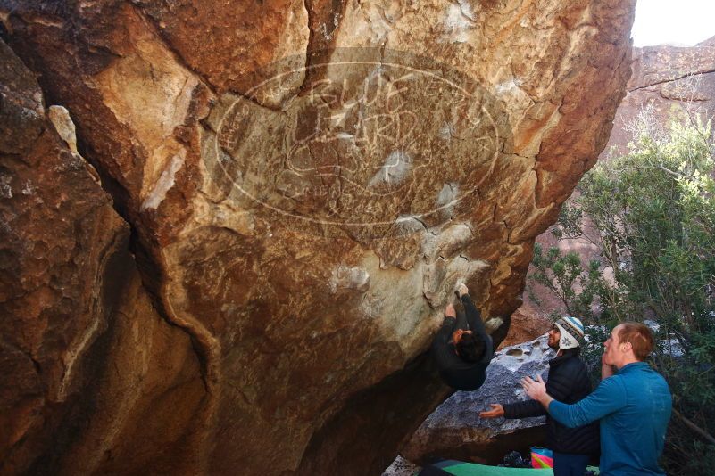 Bouldering in Hueco Tanks on 01/05/2019 with Blue Lizard Climbing and Yoga

Filename: SRM_20190105_1406020.jpg
Aperture: f/5.0
Shutter Speed: 1/250
Body: Canon EOS-1D Mark II
Lens: Canon EF 16-35mm f/2.8 L