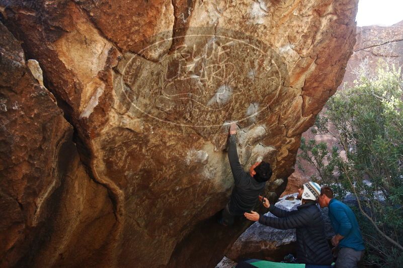 Bouldering in Hueco Tanks on 01/05/2019 with Blue Lizard Climbing and Yoga

Filename: SRM_20190105_1406080.jpg
Aperture: f/5.0
Shutter Speed: 1/250
Body: Canon EOS-1D Mark II
Lens: Canon EF 16-35mm f/2.8 L