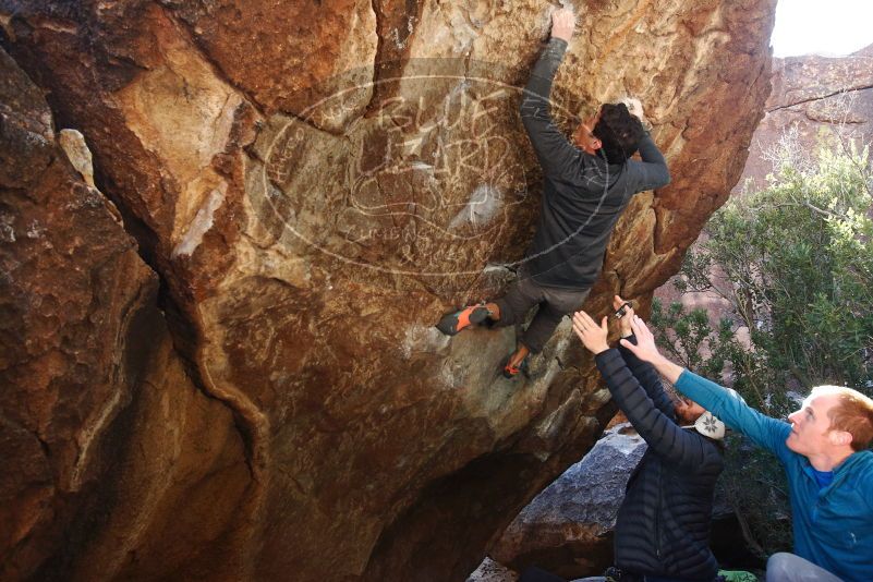 Bouldering in Hueco Tanks on 01/05/2019 with Blue Lizard Climbing and Yoga

Filename: SRM_20190105_1406310.jpg
Aperture: f/5.0
Shutter Speed: 1/250
Body: Canon EOS-1D Mark II
Lens: Canon EF 16-35mm f/2.8 L