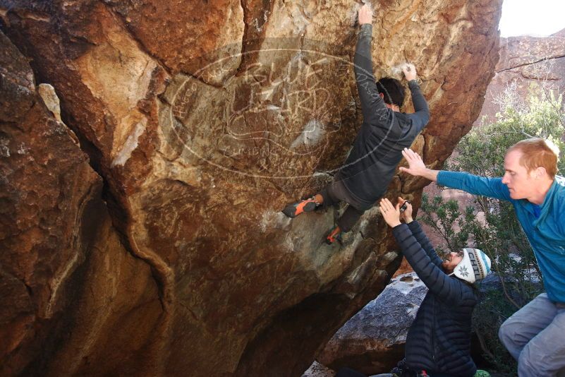 Bouldering in Hueco Tanks on 01/05/2019 with Blue Lizard Climbing and Yoga

Filename: SRM_20190105_1406330.jpg
Aperture: f/5.0
Shutter Speed: 1/250
Body: Canon EOS-1D Mark II
Lens: Canon EF 16-35mm f/2.8 L