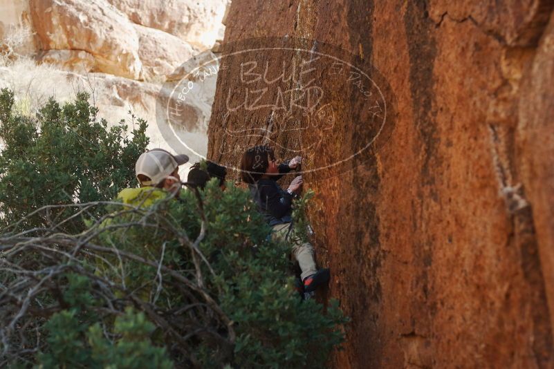 Bouldering in Hueco Tanks on 01/05/2019 with Blue Lizard Climbing and Yoga

Filename: SRM_20190105_1502210.jpg
Aperture: f/3.5
Shutter Speed: 1/400
Body: Canon EOS-1D Mark II
Lens: Canon EF 50mm f/1.8 II