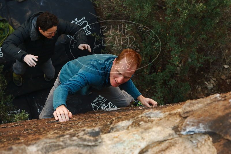 Bouldering in Hueco Tanks on 01/05/2019 with Blue Lizard Climbing and Yoga

Filename: SRM_20190105_1509570.jpg
Aperture: f/5.0
Shutter Speed: 1/200
Body: Canon EOS-1D Mark II
Lens: Canon EF 50mm f/1.8 II