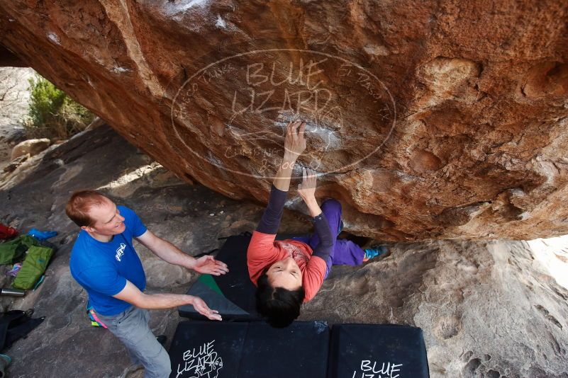 Bouldering in Hueco Tanks on 01/05/2019 with Blue Lizard Climbing and Yoga

Filename: SRM_20190105_1609550.jpg
Aperture: f/4.5
Shutter Speed: 1/250
Body: Canon EOS-1D Mark II
Lens: Canon EF 16-35mm f/2.8 L