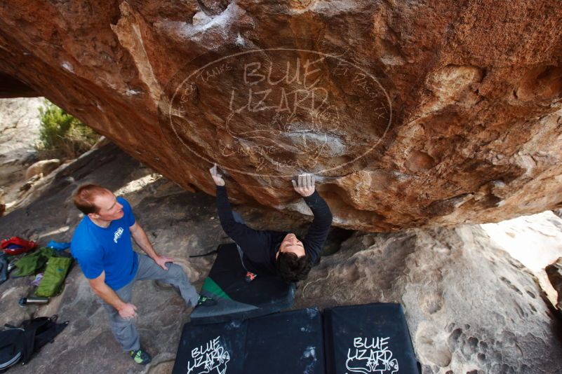 Bouldering in Hueco Tanks on 01/05/2019 with Blue Lizard Climbing and Yoga

Filename: SRM_20190105_1618391.jpg
Aperture: f/5.6
Shutter Speed: 1/200
Body: Canon EOS-1D Mark II
Lens: Canon EF 16-35mm f/2.8 L