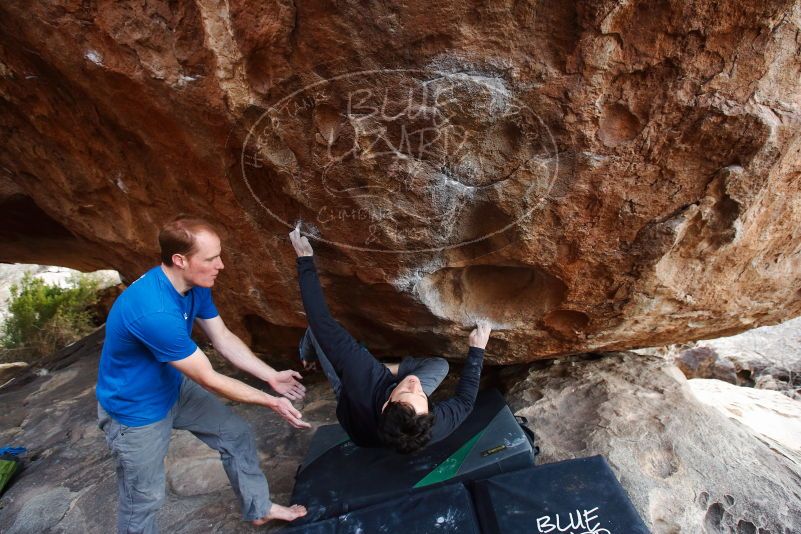 Bouldering in Hueco Tanks on 01/05/2019 with Blue Lizard Climbing and Yoga

Filename: SRM_20190105_1622140.jpg
Aperture: f/5.0
Shutter Speed: 1/200
Body: Canon EOS-1D Mark II
Lens: Canon EF 16-35mm f/2.8 L