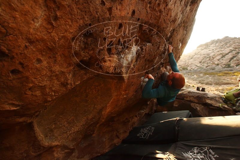 Bouldering in Hueco Tanks on 01/05/2019 with Blue Lizard Climbing and Yoga

Filename: SRM_20190105_1753450.jpg
Aperture: f/6.3
Shutter Speed: 1/200
Body: Canon EOS-1D Mark II
Lens: Canon EF 16-35mm f/2.8 L