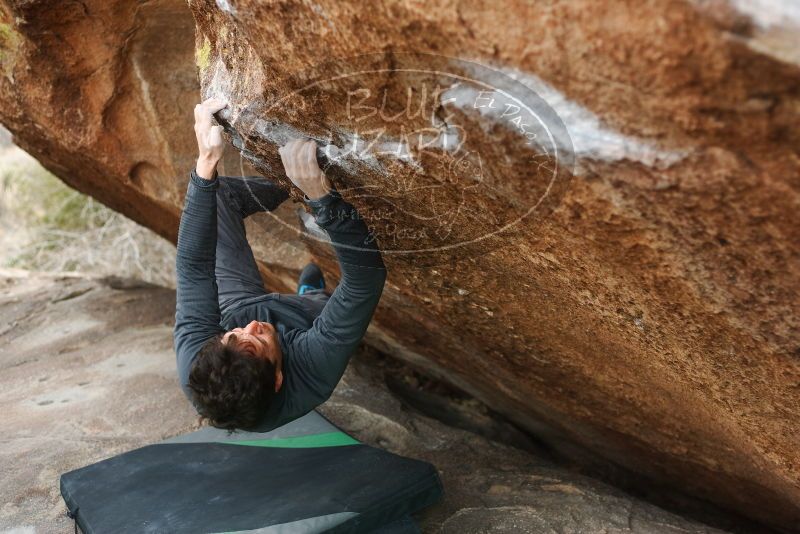 Bouldering in Hueco Tanks on 01/06/2019 with Blue Lizard Climbing and Yoga

Filename: SRM_20190106_1310020.jpg
Aperture: f/2.8
Shutter Speed: 1/400
Body: Canon EOS-1D Mark II
Lens: Canon EF 50mm f/1.8 II