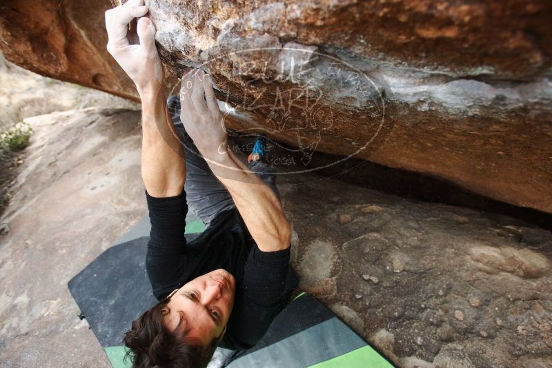 Bouldering in Hueco Tanks on 01/06/2019 with Blue Lizard Climbing and Yoga

Filename: SRM_20190106_1357270.jpg
Aperture: f/4.0
Shutter Speed: 1/250
Body: Canon EOS-1D Mark II
Lens: Canon EF 16-35mm f/2.8 L