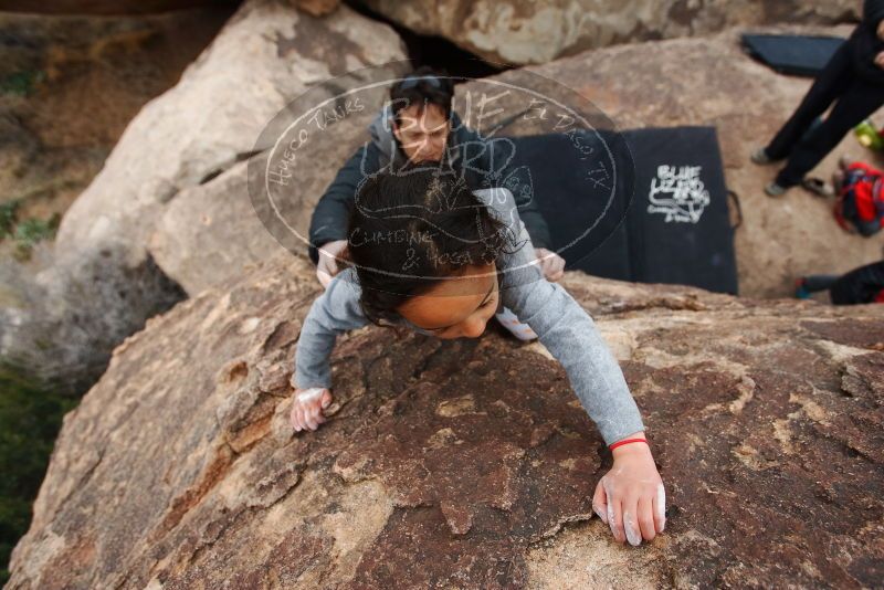 Bouldering in Hueco Tanks on 01/06/2019 with Blue Lizard Climbing and Yoga

Filename: SRM_20190106_1500150.jpg
Aperture: f/4.0
Shutter Speed: 1/400
Body: Canon EOS-1D Mark II
Lens: Canon EF 16-35mm f/2.8 L