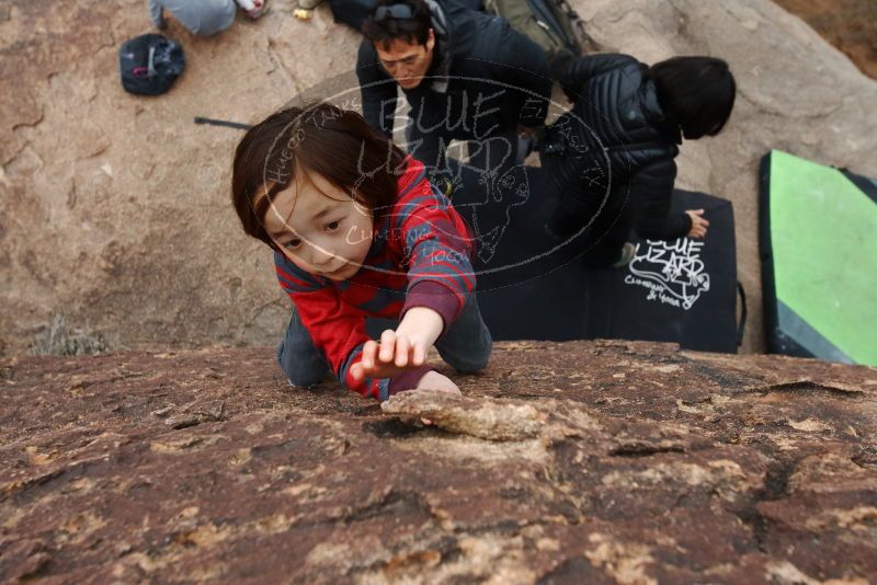 Bouldering in Hueco Tanks on 01/06/2019 with Blue Lizard Climbing and Yoga

Filename: SRM_20190106_1506580.jpg
Aperture: f/5.6
Shutter Speed: 1/250
Body: Canon EOS-1D Mark II
Lens: Canon EF 16-35mm f/2.8 L