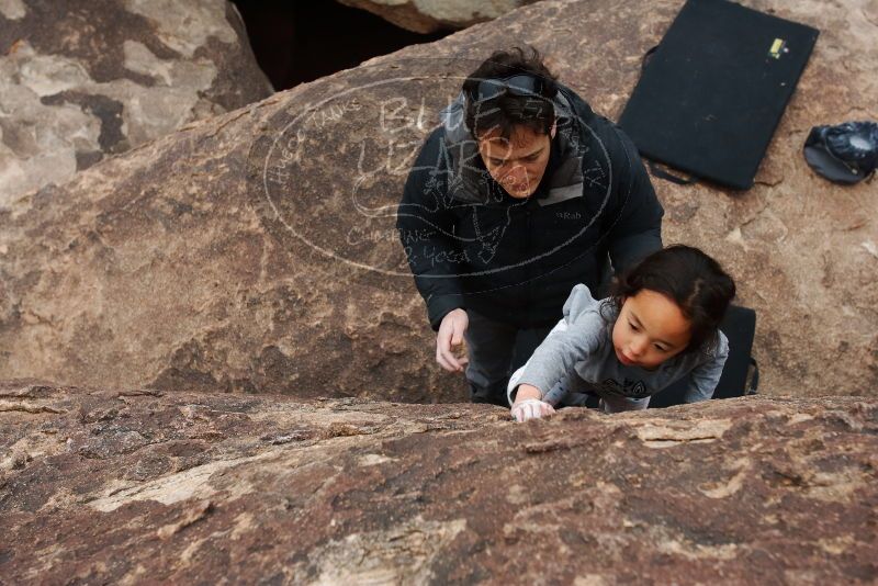 Bouldering in Hueco Tanks on 01/06/2019 with Blue Lizard Climbing and Yoga

Filename: SRM_20190106_1509060.jpg
Aperture: f/5.6
Shutter Speed: 1/250
Body: Canon EOS-1D Mark II
Lens: Canon EF 16-35mm f/2.8 L