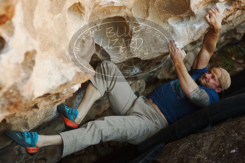 Bouldering in Hueco Tanks on 01/12/2019 with Blue Lizard Climbing and Yoga

Filename: SRM_20190112_1108090.jpg
Aperture: f/3.2
Shutter Speed: 1/250
Body: Canon EOS-1D Mark II
Lens: Canon EF 50mm f/1.8 II