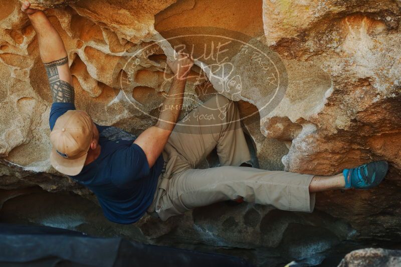 Bouldering in Hueco Tanks on 01/12/2019 with Blue Lizard Climbing and Yoga

Filename: SRM_20190112_1121400.jpg
Aperture: f/4.0
Shutter Speed: 1/250
Body: Canon EOS-1D Mark II
Lens: Canon EF 50mm f/1.8 II