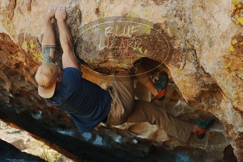 Bouldering in Hueco Tanks on 01/12/2019 with Blue Lizard Climbing and Yoga

Filename: SRM_20190112_1122031.jpg
Aperture: f/4.5
Shutter Speed: 1/250
Body: Canon EOS-1D Mark II
Lens: Canon EF 50mm f/1.8 II