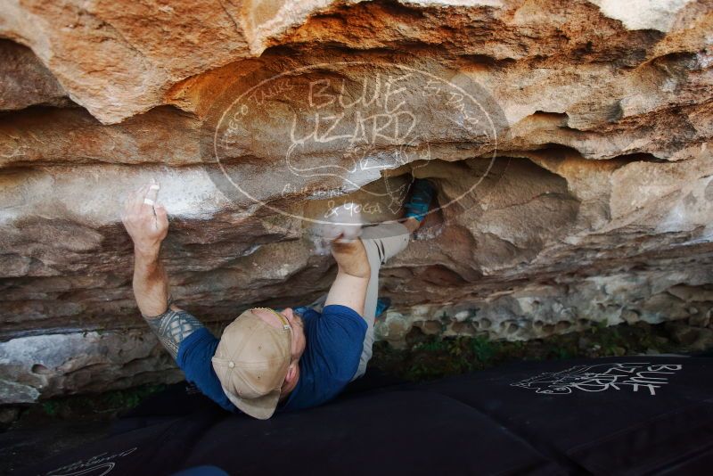 Bouldering in Hueco Tanks on 01/12/2019 with Blue Lizard Climbing and Yoga

Filename: SRM_20190112_1202350.jpg
Aperture: f/3.5
Shutter Speed: 1/250
Body: Canon EOS-1D Mark II
Lens: Canon EF 16-35mm f/2.8 L