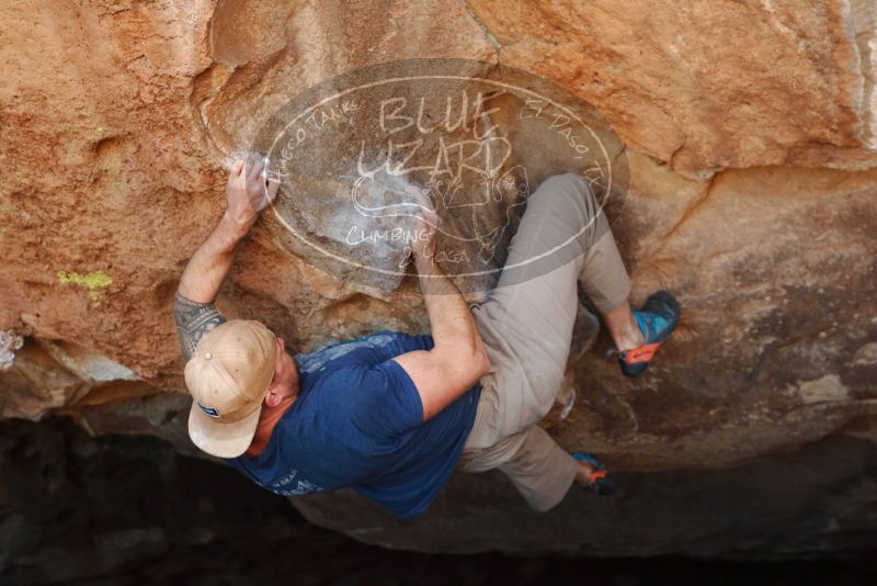 Bouldering in Hueco Tanks on 01/12/2019 with Blue Lizard Climbing and Yoga

Filename: SRM_20190112_1254480.jpg
Aperture: f/4.0
Shutter Speed: 1/320
Body: Canon EOS-1D Mark II
Lens: Canon EF 50mm f/1.8 II