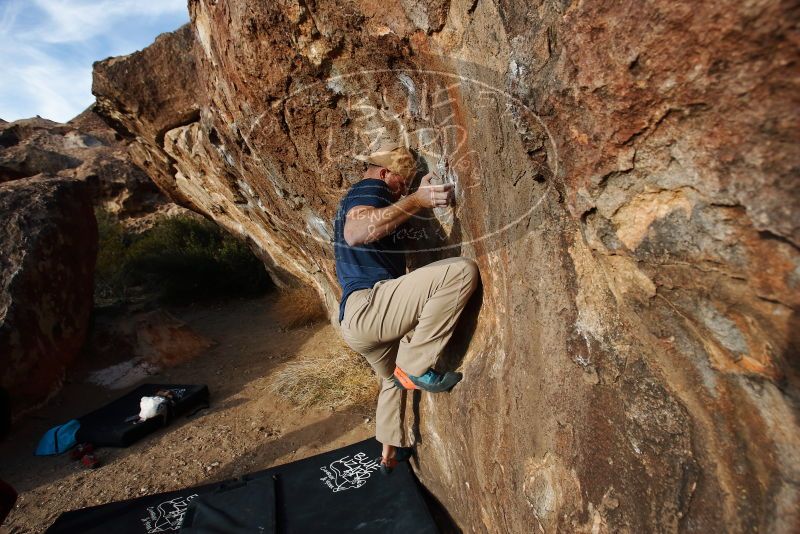 Bouldering in Hueco Tanks on 01/12/2019 with Blue Lizard Climbing and Yoga

Filename: SRM_20190112_1647430.jpg
Aperture: f/5.6
Shutter Speed: 1/200
Body: Canon EOS-1D Mark II
Lens: Canon EF 16-35mm f/2.8 L