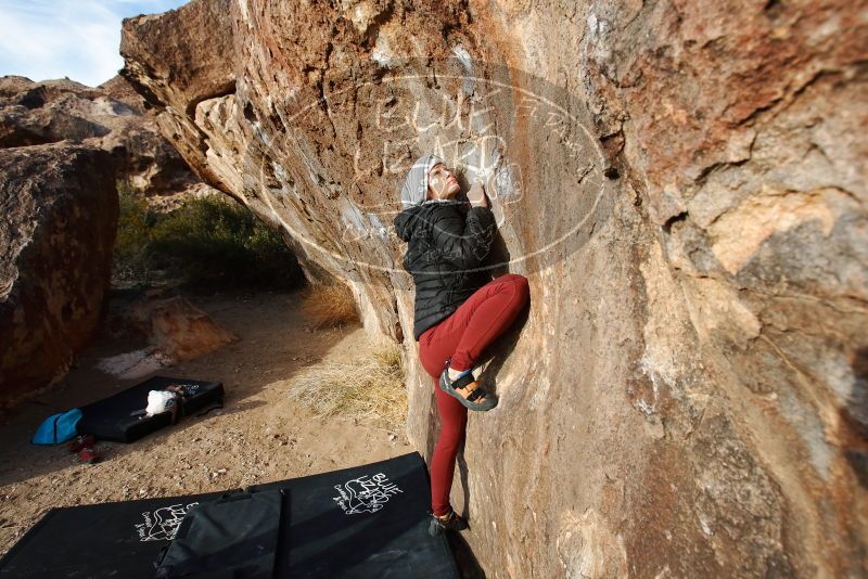 Bouldering in Hueco Tanks on 01/12/2019 with Blue Lizard Climbing and Yoga

Filename: SRM_20190112_1648060.jpg
Aperture: f/5.6
Shutter Speed: 1/160
Body: Canon EOS-1D Mark II
Lens: Canon EF 16-35mm f/2.8 L