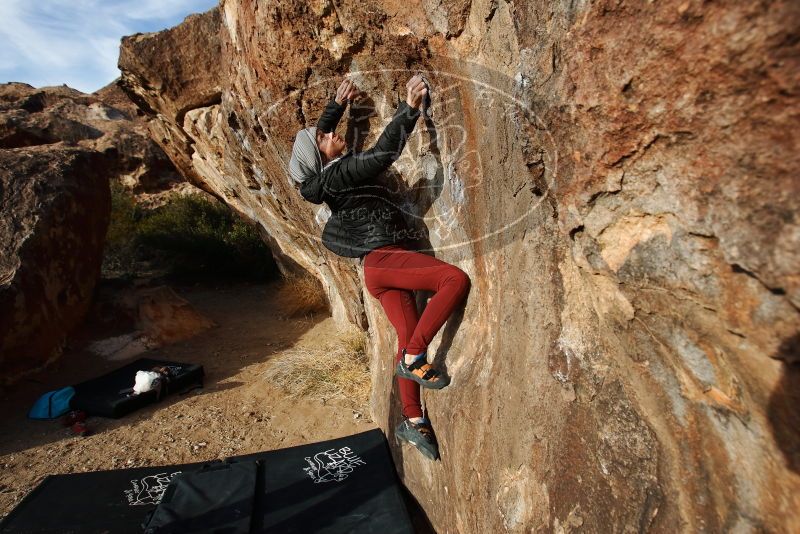 Bouldering in Hueco Tanks on 01/12/2019 with Blue Lizard Climbing and Yoga

Filename: SRM_20190112_1648190.jpg
Aperture: f/5.6
Shutter Speed: 1/320
Body: Canon EOS-1D Mark II
Lens: Canon EF 16-35mm f/2.8 L