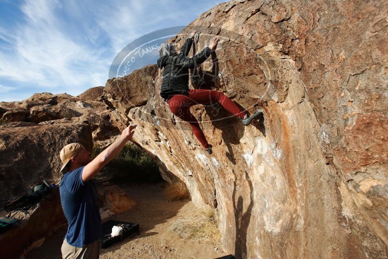 Bouldering in Hueco Tanks on 01/12/2019 with Blue Lizard Climbing and Yoga

Filename: SRM_20190112_1648480.jpg
Aperture: f/5.6
Shutter Speed: 1/320
Body: Canon EOS-1D Mark II
Lens: Canon EF 16-35mm f/2.8 L