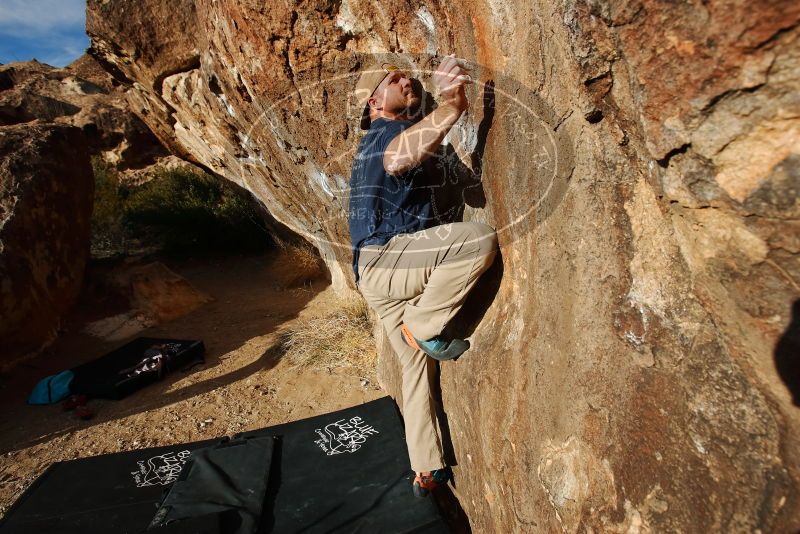 Bouldering in Hueco Tanks on 01/12/2019 with Blue Lizard Climbing and Yoga

Filename: SRM_20190112_1651560.jpg
Aperture: f/5.6
Shutter Speed: 1/640
Body: Canon EOS-1D Mark II
Lens: Canon EF 16-35mm f/2.8 L