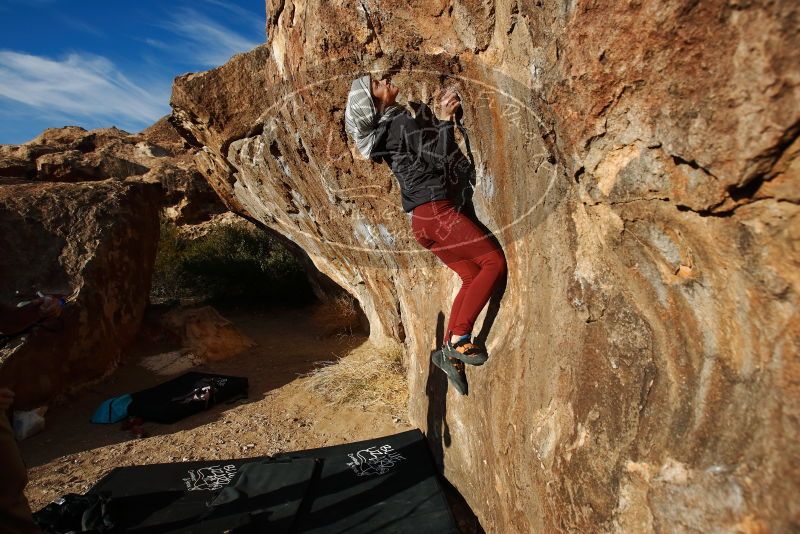 Bouldering in Hueco Tanks on 01/12/2019 with Blue Lizard Climbing and Yoga

Filename: SRM_20190112_1655250.jpg
Aperture: f/5.6
Shutter Speed: 1/640
Body: Canon EOS-1D Mark II
Lens: Canon EF 16-35mm f/2.8 L