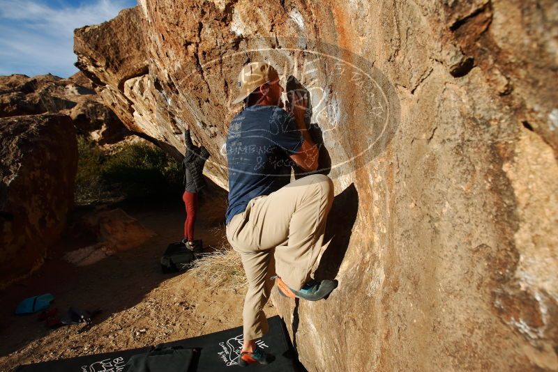 Bouldering in Hueco Tanks on 01/12/2019 with Blue Lizard Climbing and Yoga

Filename: SRM_20190112_1706270.jpg
Aperture: f/5.6
Shutter Speed: 1/500
Body: Canon EOS-1D Mark II
Lens: Canon EF 16-35mm f/2.8 L