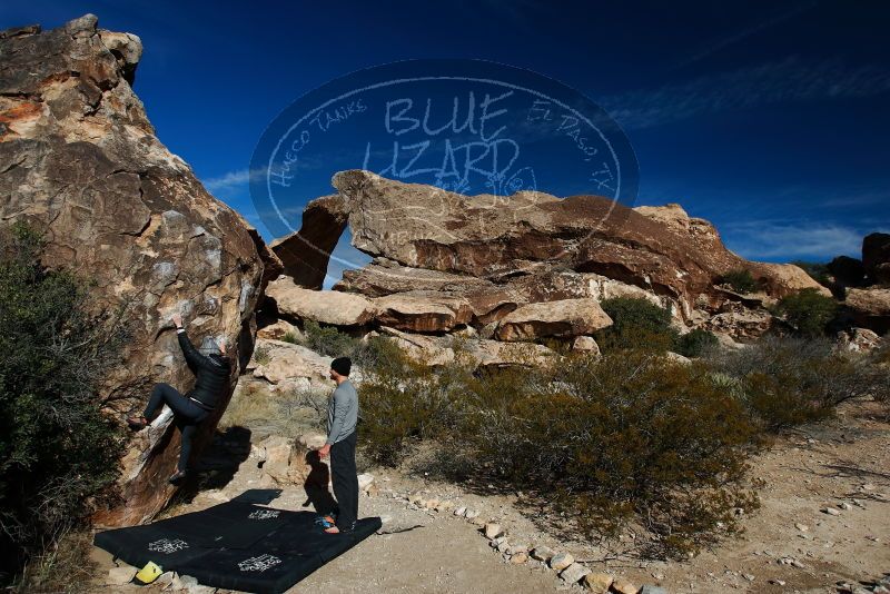 Bouldering in Hueco Tanks on 01/13/2019 with Blue Lizard Climbing and Yoga

Filename: SRM_20190113_1101310.jpg
Aperture: f/5.6
Shutter Speed: 1/320
Body: Canon EOS-1D Mark II
Lens: Canon EF 16-35mm f/2.8 L