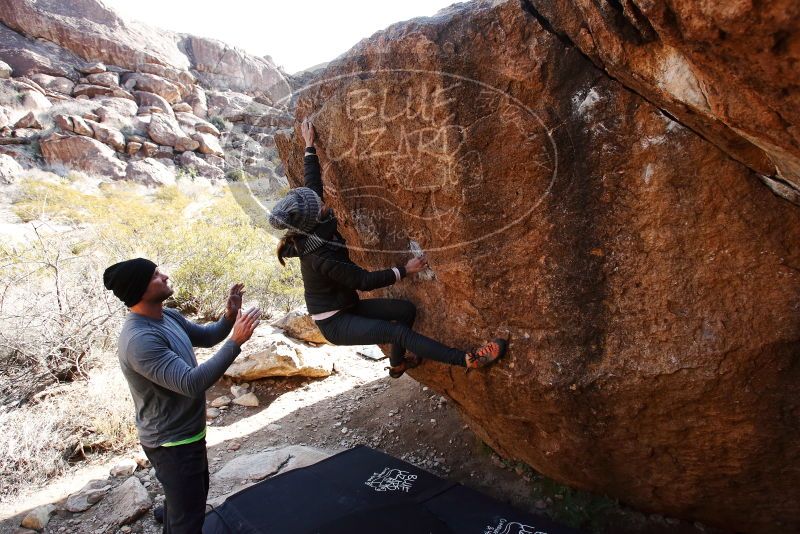 Bouldering in Hueco Tanks on 01/13/2019 with Blue Lizard Climbing and Yoga

Filename: SRM_20190113_1107500.jpg
Aperture: f/5.6
Shutter Speed: 1/320
Body: Canon EOS-1D Mark II
Lens: Canon EF 16-35mm f/2.8 L