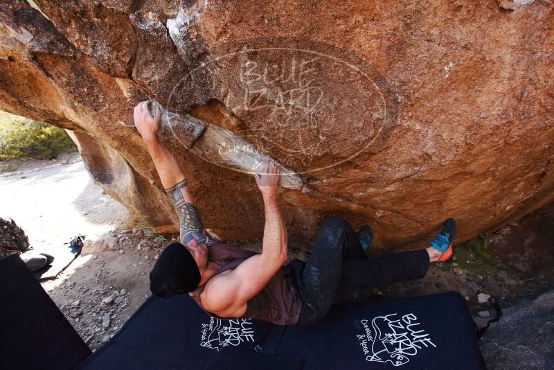 Bouldering in Hueco Tanks on 01/13/2019 with Blue Lizard Climbing and Yoga

Filename: SRM_20190113_1155220.jpg
Aperture: f/5.6
Shutter Speed: 1/320
Body: Canon EOS-1D Mark II
Lens: Canon EF 16-35mm f/2.8 L