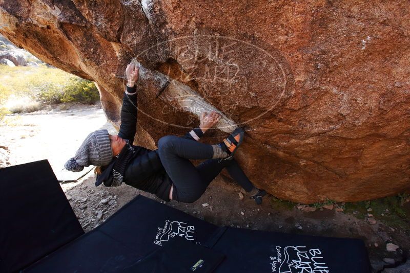 Bouldering in Hueco Tanks on 01/13/2019 with Blue Lizard Climbing and Yoga

Filename: SRM_20190113_1200040.jpg
Aperture: f/5.6
Shutter Speed: 1/400
Body: Canon EOS-1D Mark II
Lens: Canon EF 16-35mm f/2.8 L