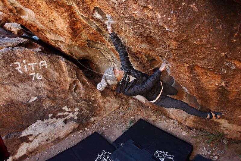 Bouldering in Hueco Tanks on 01/13/2019 with Blue Lizard Climbing and Yoga

Filename: SRM_20190113_1220230.jpg
Aperture: f/3.2
Shutter Speed: 1/400
Body: Canon EOS-1D Mark II
Lens: Canon EF 16-35mm f/2.8 L