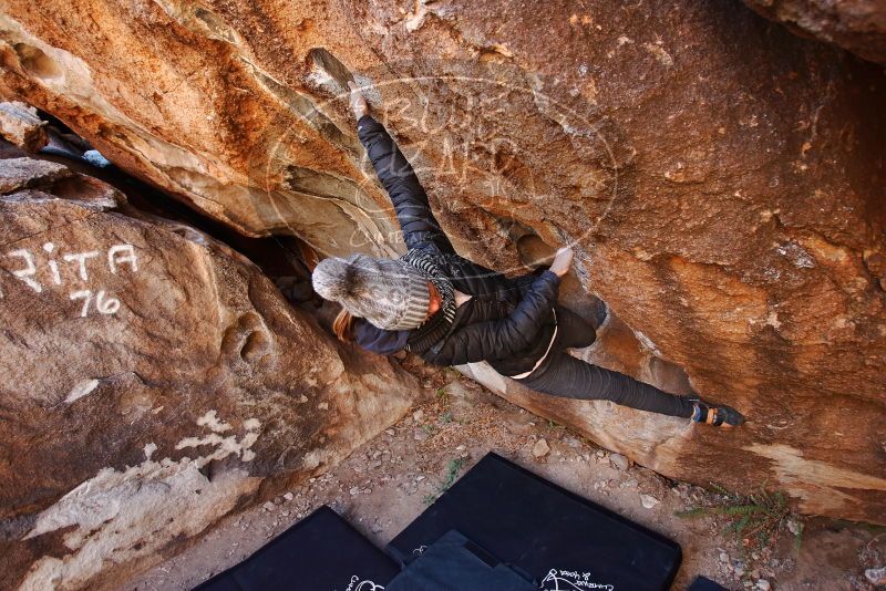 Bouldering in Hueco Tanks on 01/13/2019 with Blue Lizard Climbing and Yoga

Filename: SRM_20190113_1220231.jpg
Aperture: f/3.2
Shutter Speed: 1/320
Body: Canon EOS-1D Mark II
Lens: Canon EF 16-35mm f/2.8 L