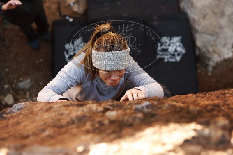 Bouldering in Hueco Tanks on 01/13/2019 with Blue Lizard Climbing and Yoga

Filename: SRM_20190113_1255120.jpg
Aperture: f/2.8
Shutter Speed: 1/1000
Body: Canon EOS-1D Mark II
Lens: Canon EF 50mm f/1.8 II