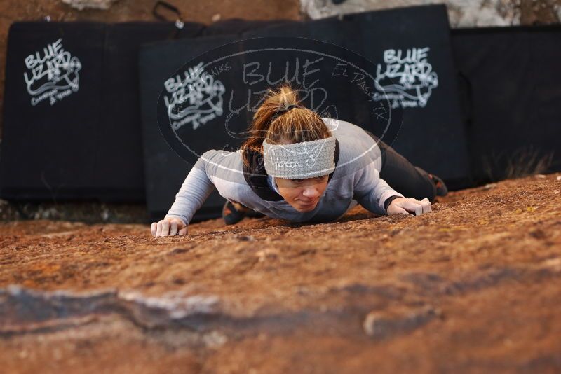 Bouldering in Hueco Tanks on 01/13/2019 with Blue Lizard Climbing and Yoga

Filename: SRM_20190113_1302230.jpg
Aperture: f/2.8
Shutter Speed: 1/800
Body: Canon EOS-1D Mark II
Lens: Canon EF 50mm f/1.8 II