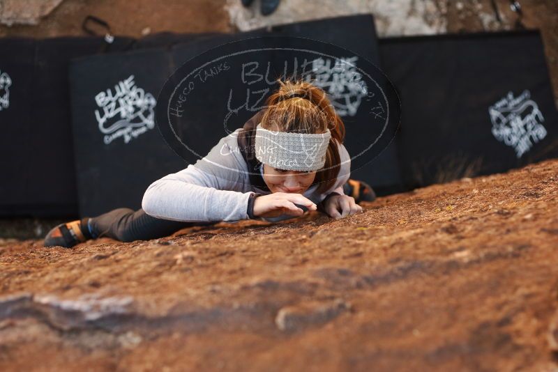 Bouldering in Hueco Tanks on 01/13/2019 with Blue Lizard Climbing and Yoga

Filename: SRM_20190113_1302290.jpg
Aperture: f/2.8
Shutter Speed: 1/800
Body: Canon EOS-1D Mark II
Lens: Canon EF 50mm f/1.8 II