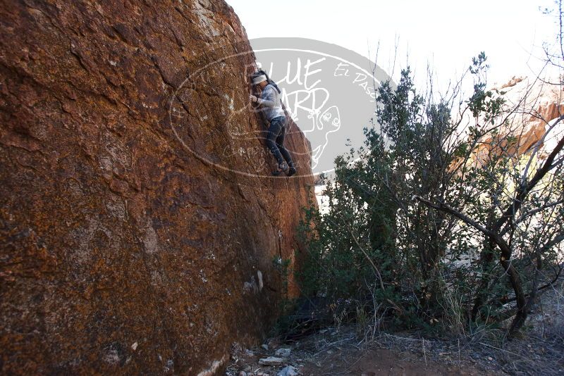 Bouldering in Hueco Tanks on 01/13/2019 with Blue Lizard Climbing and Yoga

Filename: SRM_20190113_1330340.jpg
Aperture: f/5.6
Shutter Speed: 1/250
Body: Canon EOS-1D Mark II
Lens: Canon EF 16-35mm f/2.8 L