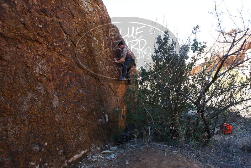 Bouldering in Hueco Tanks on 01/13/2019 with Blue Lizard Climbing and Yoga

Filename: SRM_20190113_1335050.jpg
Aperture: f/5.6
Shutter Speed: 1/250
Body: Canon EOS-1D Mark II
Lens: Canon EF 16-35mm f/2.8 L