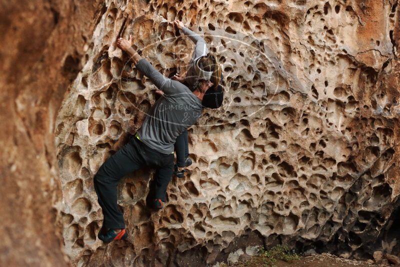 Bouldering in Hueco Tanks on 01/13/2019 with Blue Lizard Climbing and Yoga

Filename: SRM_20190113_1625570.jpg
Aperture: f/4.0
Shutter Speed: 1/60
Body: Canon EOS-1D Mark II
Lens: Canon EF 50mm f/1.8 II