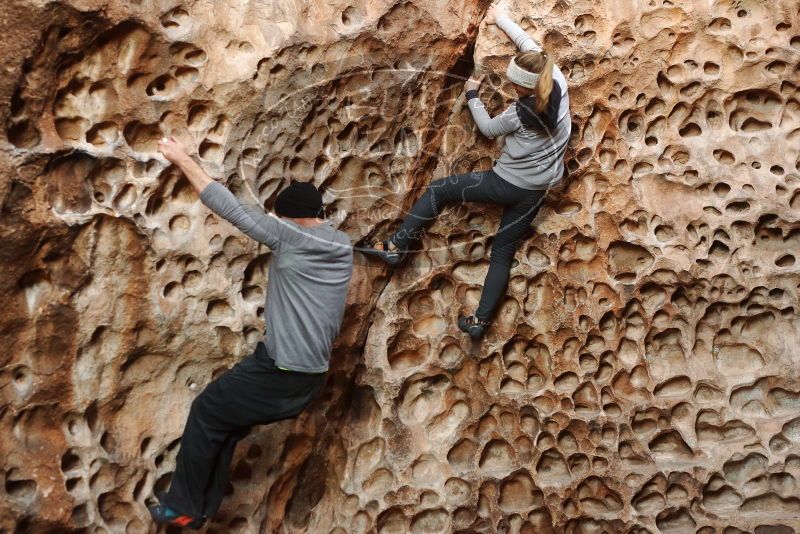 Bouldering in Hueco Tanks on 01/13/2019 with Blue Lizard Climbing and Yoga

Filename: SRM_20190113_1626100.jpg
Aperture: f/3.5
Shutter Speed: 1/60
Body: Canon EOS-1D Mark II
Lens: Canon EF 50mm f/1.8 II