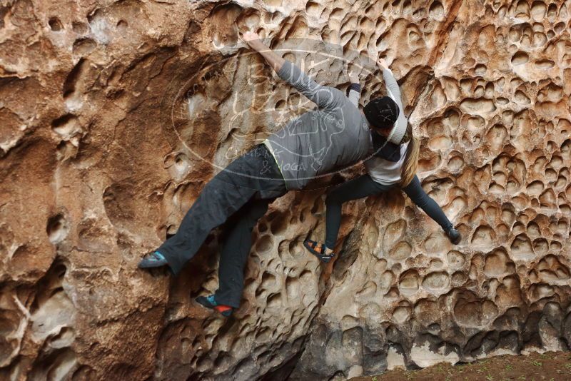 Bouldering in Hueco Tanks on 01/13/2019 with Blue Lizard Climbing and Yoga

Filename: SRM_20190113_1626340.jpg
Aperture: f/3.5
Shutter Speed: 1/50
Body: Canon EOS-1D Mark II
Lens: Canon EF 50mm f/1.8 II