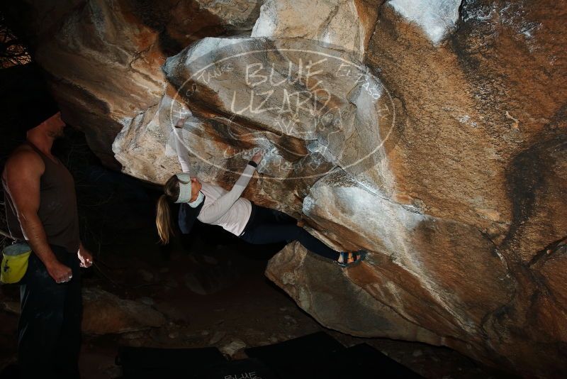 Bouldering in Hueco Tanks on 01/13/2019 with Blue Lizard Climbing and Yoga

Filename: SRM_20190113_1737300.jpg
Aperture: f/8.0
Shutter Speed: 1/250
Body: Canon EOS-1D Mark II
Lens: Canon EF 16-35mm f/2.8 L