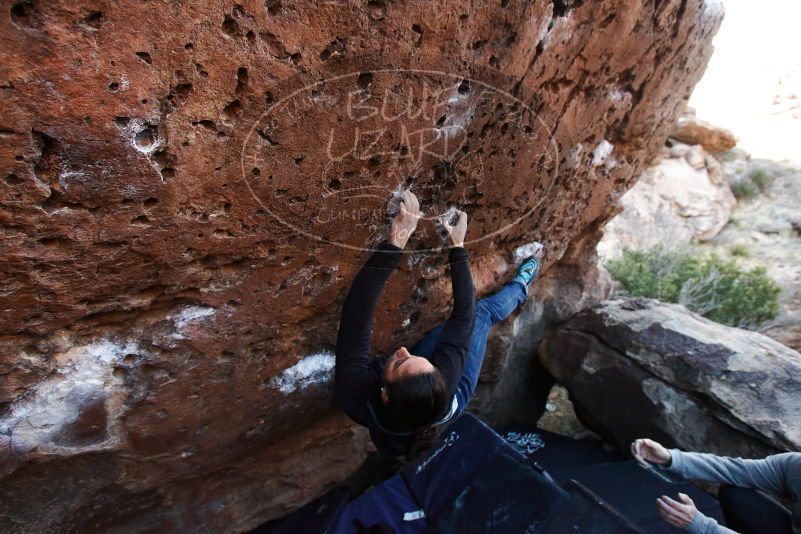 Bouldering in Hueco Tanks on 01/14/2019 with Blue Lizard Climbing and Yoga

Filename: SRM_20190114_1051170.jpg
Aperture: f/4.5
Shutter Speed: 1/200
Body: Canon EOS-1D Mark II
Lens: Canon EF 16-35mm f/2.8 L